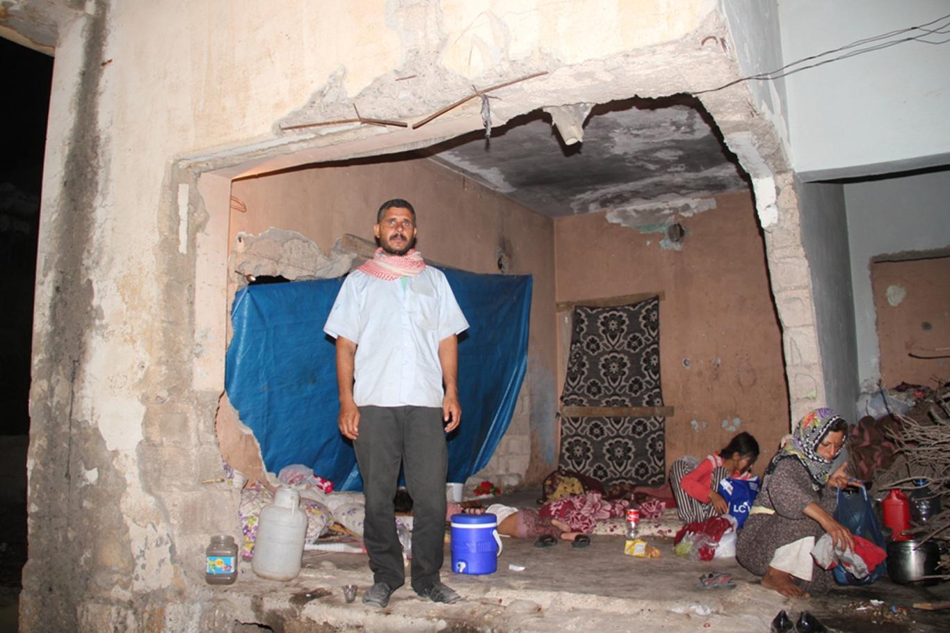 Metruk  evde yaşayan Suriyeli ailenin dramı